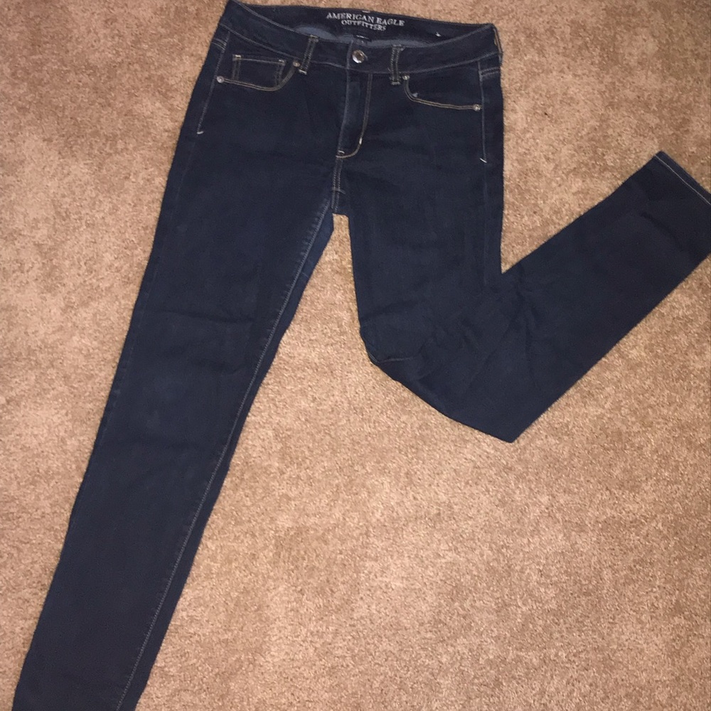 American eagle size 8 long skinny jeans